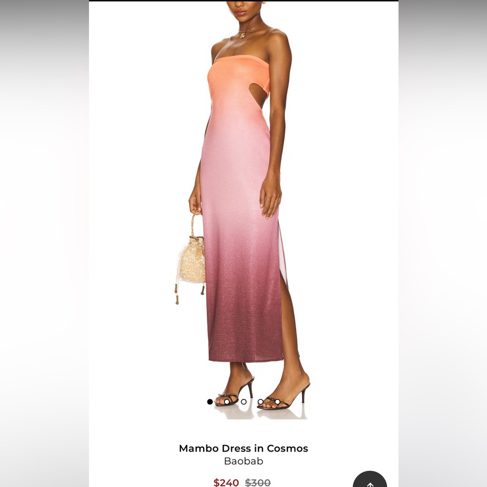 ISO Baobab Mambo Dress in Cosmos XS